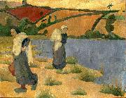 Paul Serusier Les Laveuses a la Laita oil painting artist